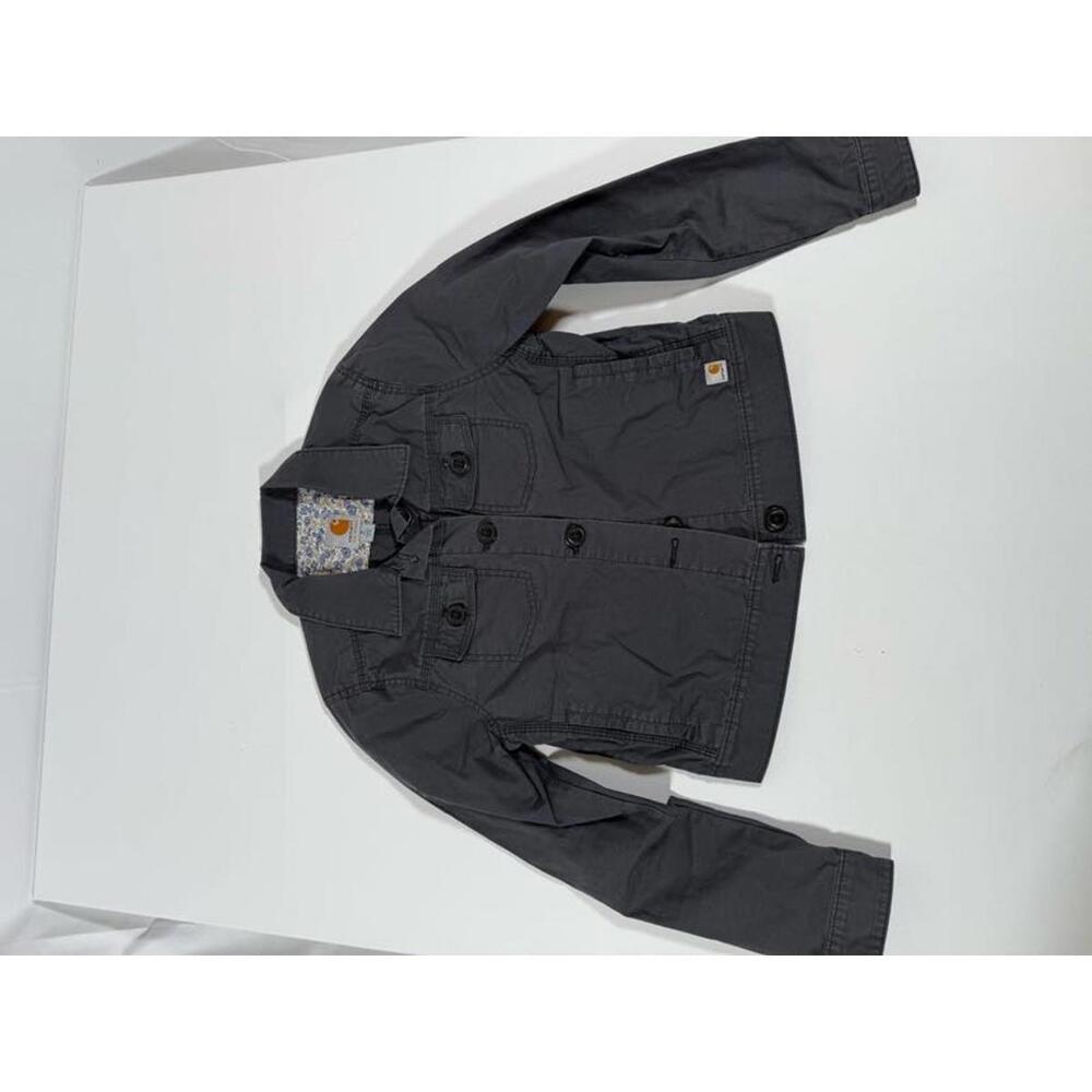 Carhartt Women's Gray Button-Up Jacket Size S